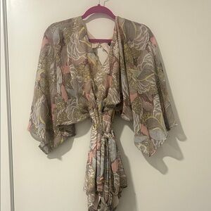Floral Kimono Romper